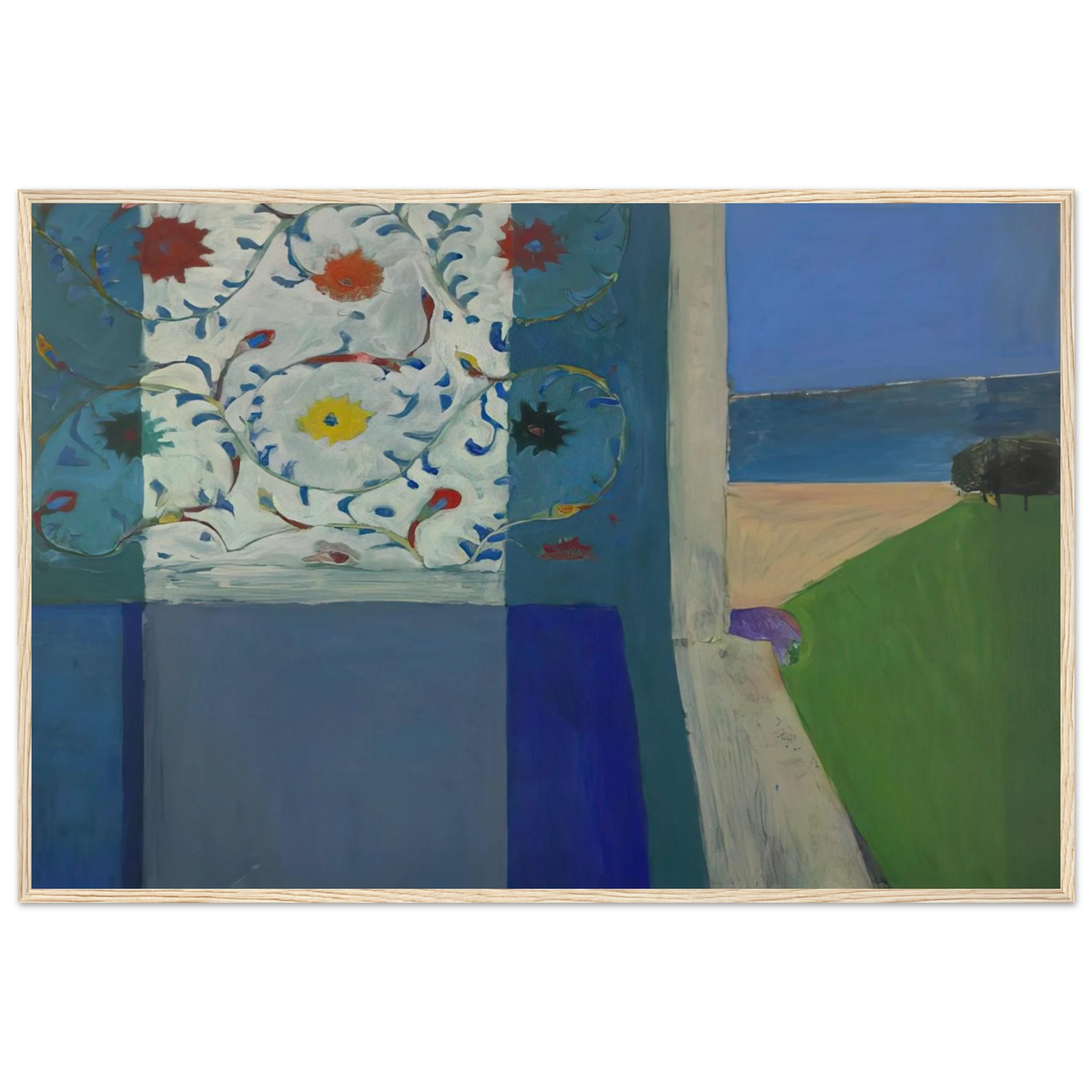 Recollections of a Visit to Leningrad Framed Poster | Richard Diebenkorn Framed Prints Wall Art | Richard Diebenkorn Shop