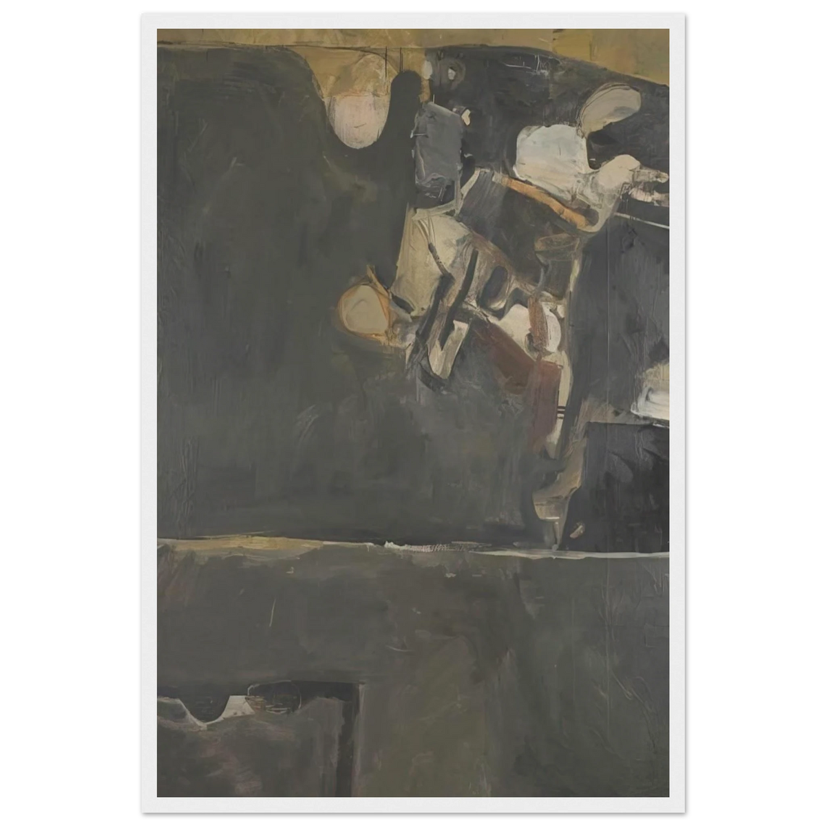 Berkeley #20 Framed Poster | Richard Diebenkorn Framed Prints Wall Art | Richard Diebenkorn Shop