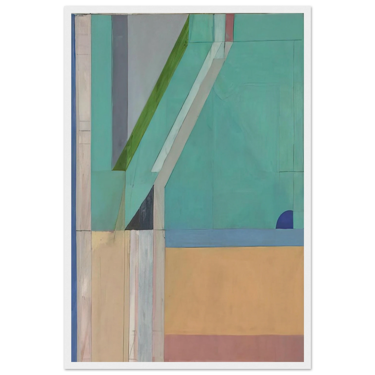 Ocean Park #40 Framed Poster | Richard Diebenkorn Framed Prints Wall Art | Richard Diebenkorn Shop