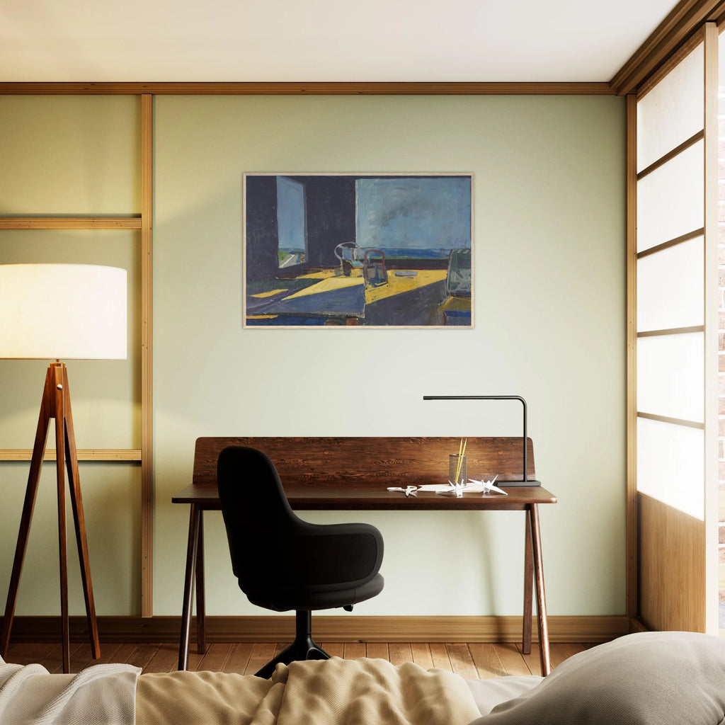Interior with View of the Ocean Framed Poster | Richard Diebenkorn Framed Prints Wall Art | Richard Diebenkorn Shop