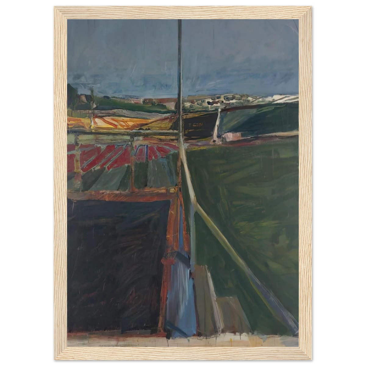 View from the Porch Framed Poster | Richard Diebenkorn Framed Prints Wall Art | Richard Diebenkorn Shop