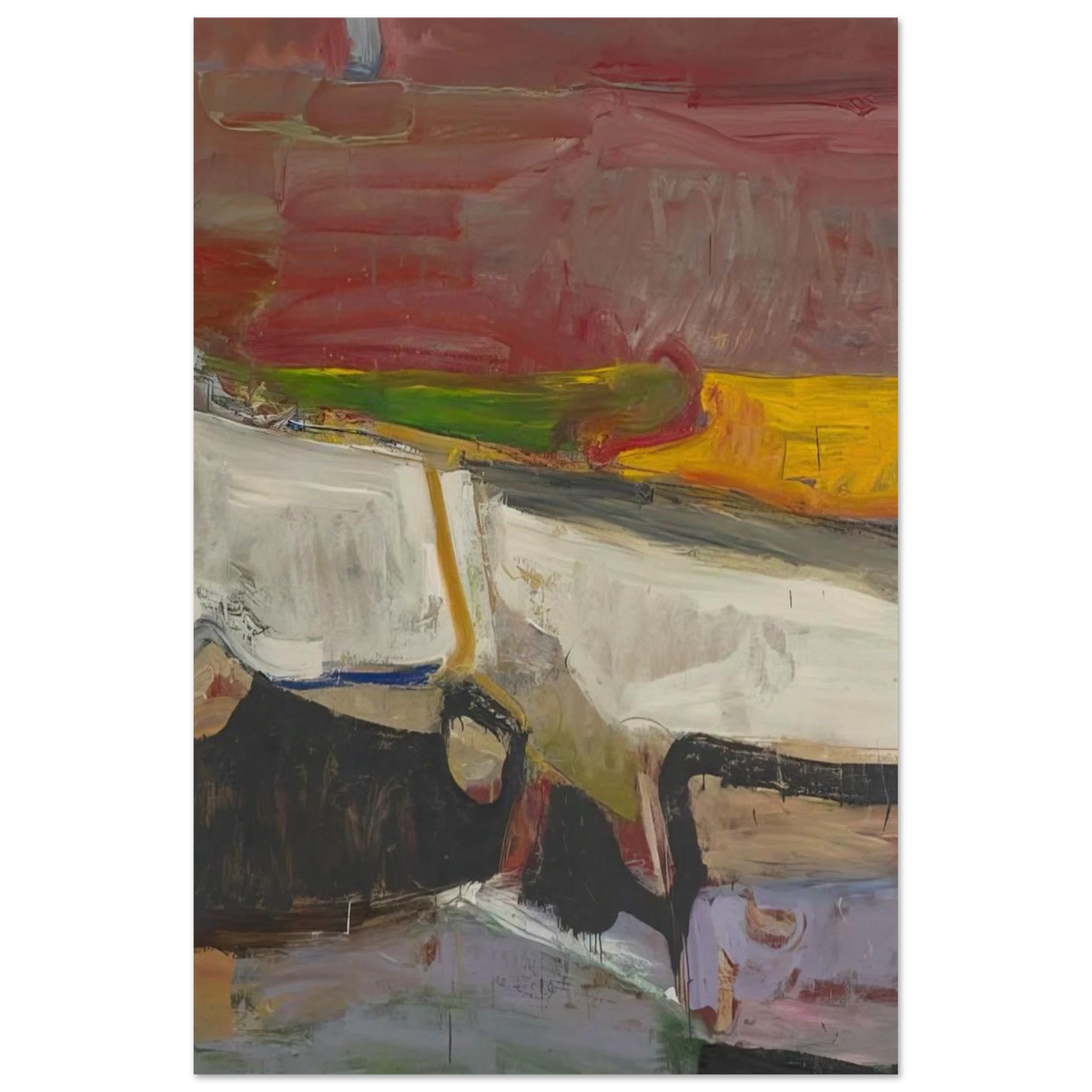 Berkeley #59 Poster | Richard Diebenkorn Poster | Richard Diebenkorn Shop