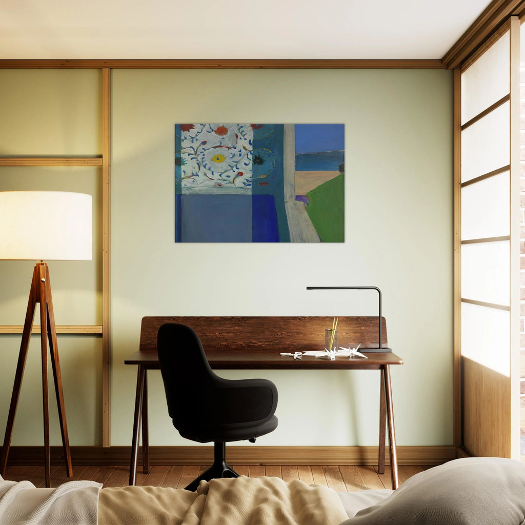 Recollections of a Visit to Leningrad Canvas | Richard Diebenkorn Canvas | Richard Diebenkorn Shop