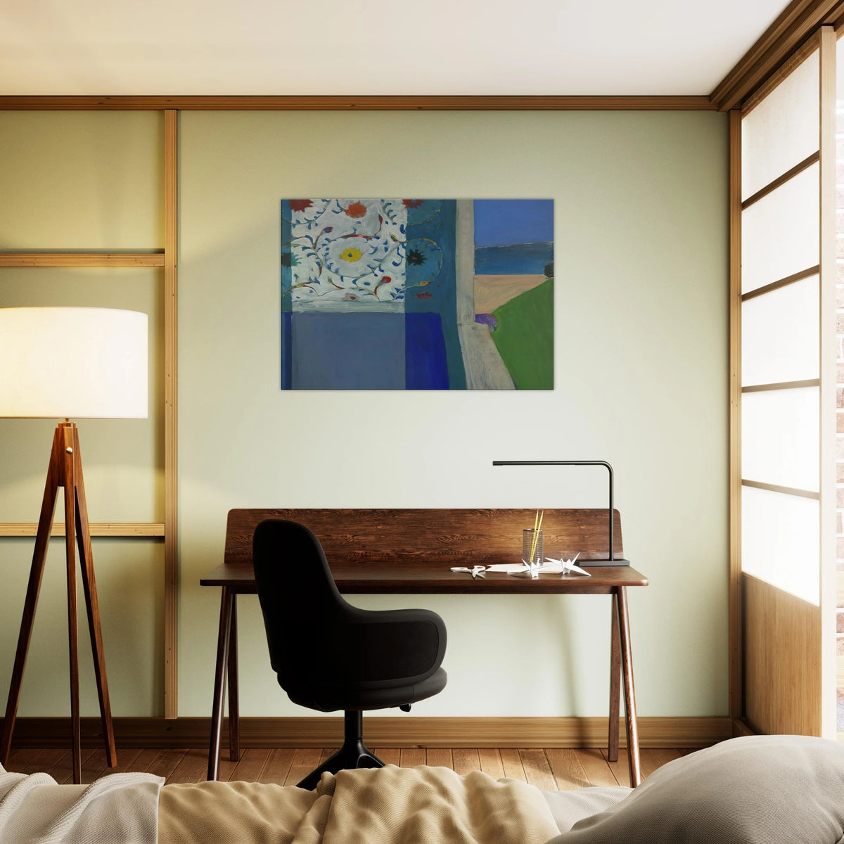 Recollections of a Visit to Leningrad Canvas | Richard Diebenkorn Canvas | Richard Diebenkorn Shop