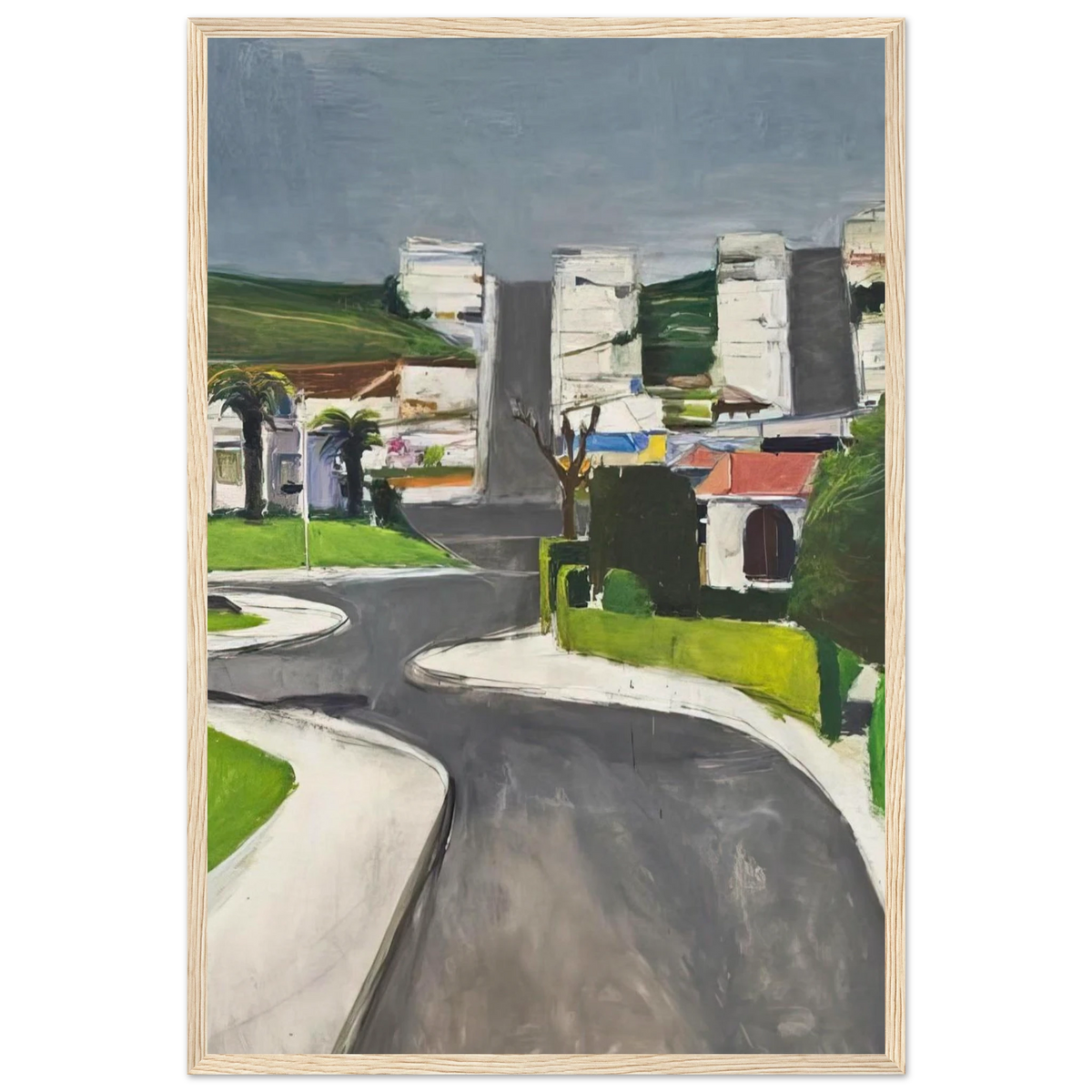 Ingleside Framed Poster | Richard Diebenkorn Framed Prints Wall Art | Richard Diebenkorn Shop