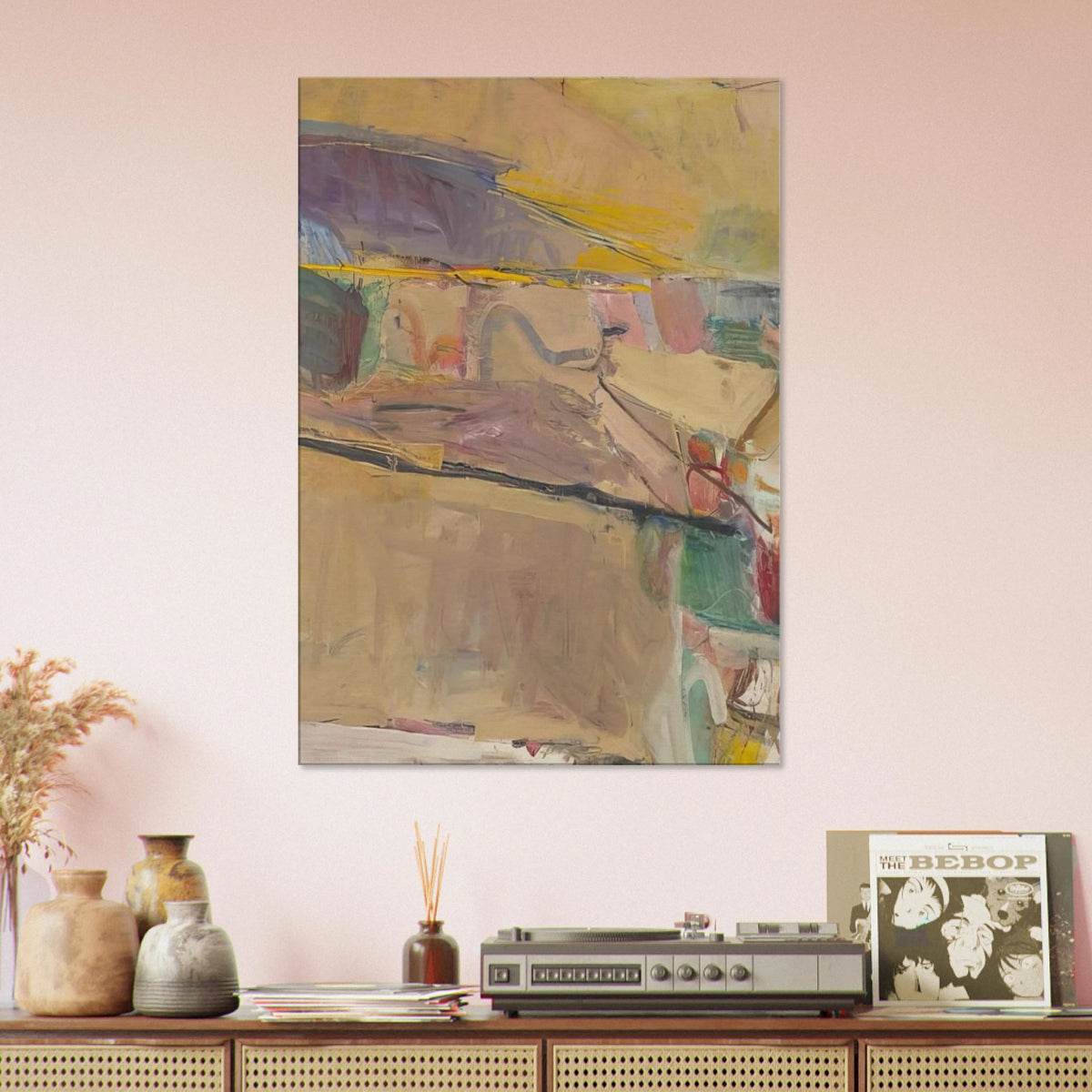 Berkeley #54 Canvas | Richard Diebenkorn Canvas | Richard Diebenkorn Shop