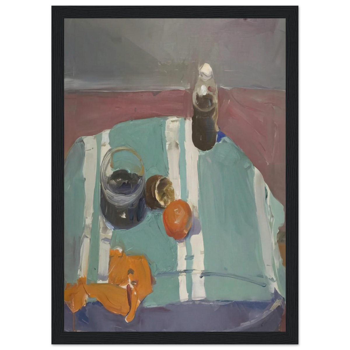 Still Life with Orange Peel Framed Poster | Richard Diebenkorn Framed Prints Wall Art | Richard Diebenkorn Shop
