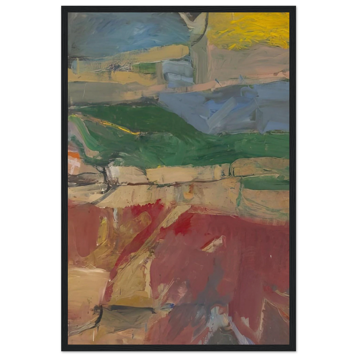 Berkeley #32 Framed Poster | Richard Diebenkorn Framed Prints Wall Art | Richard Diebenkorn Shop