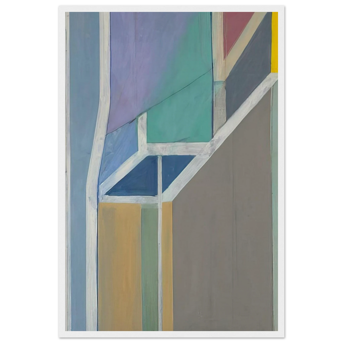 Ocean Park #19 Framed Poster | Richard Diebenkorn Framed Prints Wall Art | Richard Diebenkorn Shop