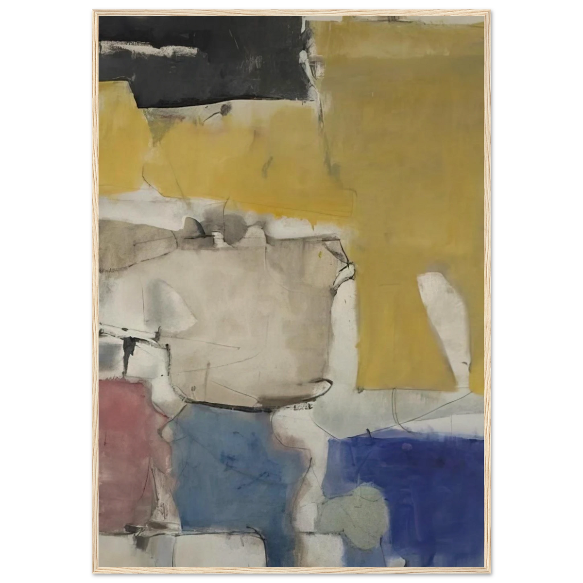 Albuquerque #9 Framed Poster | Richard Diebenkorn Framed Prints Wall Art | Richard Diebenkorn Shop