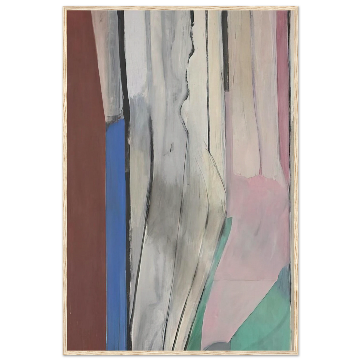 Ocean Park #6 Framed Poster | Richard Diebenkorn Framed Prints Wall Art | Richard Diebenkorn Shop