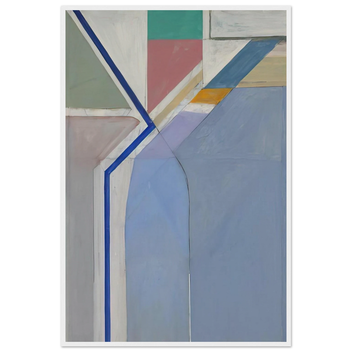 Ocean Park #24 Framed Poster | Richard Diebenkorn Framed Prints Wall Art | Richard Diebenkorn Shop