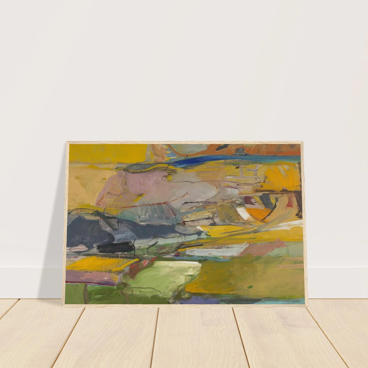 Berkeley #57 Framed Poster | Richard Diebenkorn Framed Prints Wall Art | Richard Diebenkorn Shop