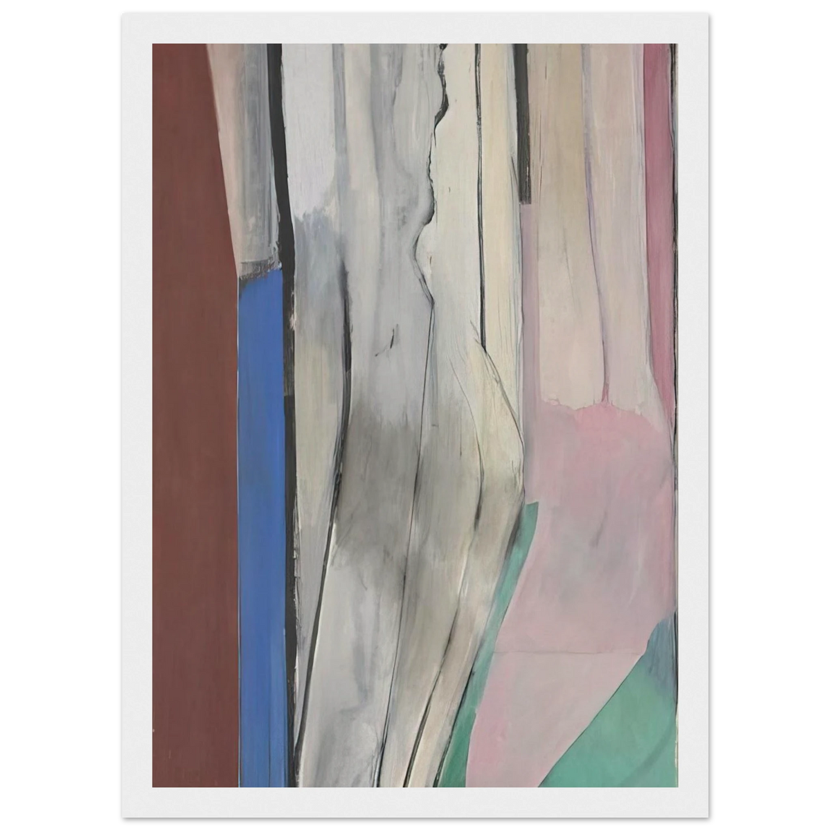 Ocean Park #6 Framed Poster | Richard Diebenkorn Framed Prints Wall Art | Richard Diebenkorn Shop