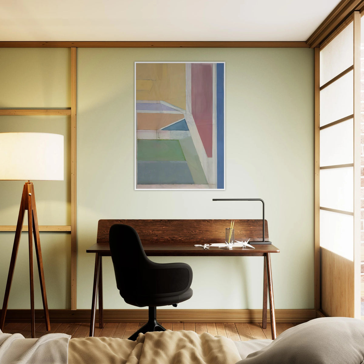 Ocean Park #27 Framed Poster | Richard Diebenkorn Framed Prints Wall Art | Richard Diebenkorn Shop