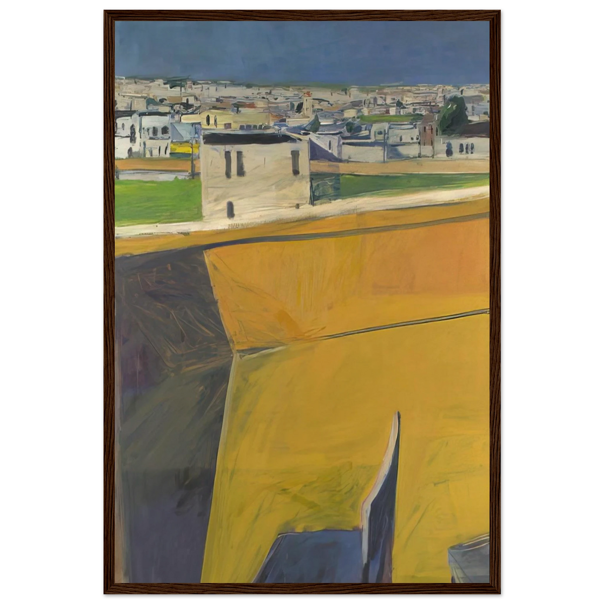 Yellow Porch Framed Poster | Richard Diebenkorn Framed Prints Wall Art | Richard Diebenkorn Shop