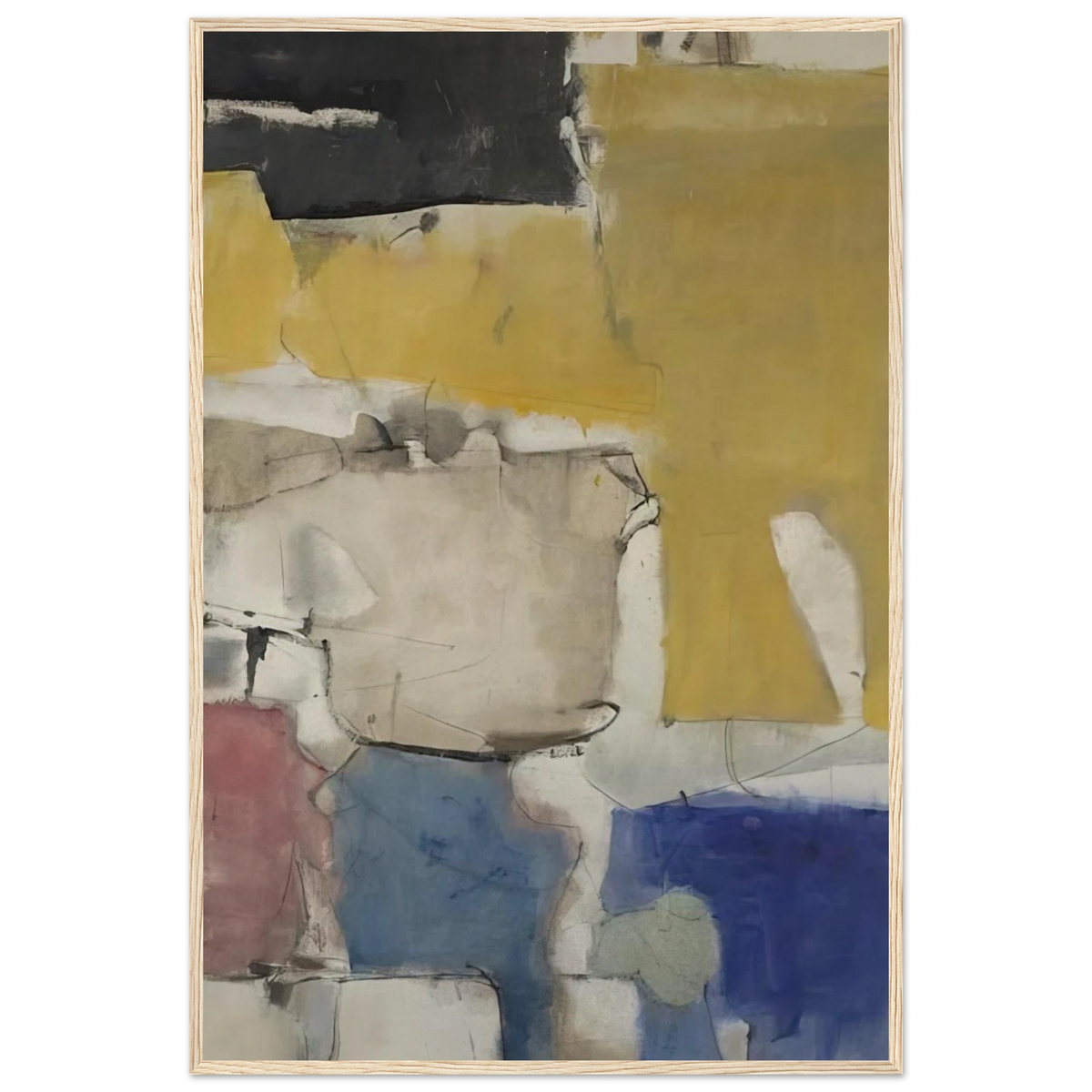 Albuquerque #9 Framed Poster | Richard Diebenkorn Framed Prints Wall Art | Richard Diebenkorn Shop