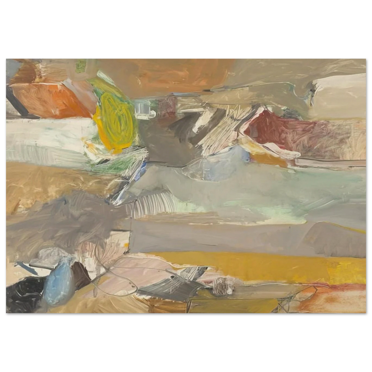 Berkeley #46 Poster | Richard Diebenkorn Poster | Richard Diebenkorn Shop