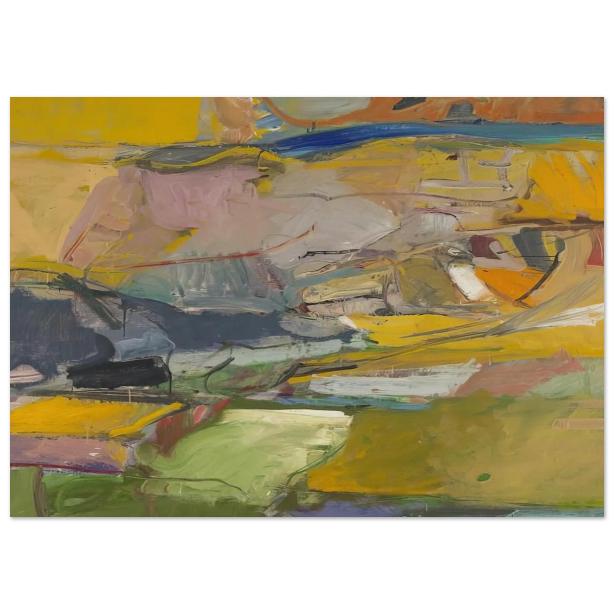 Berkeley #57 Poster | Richard Diebenkorn Poster | Richard Diebenkorn Shop