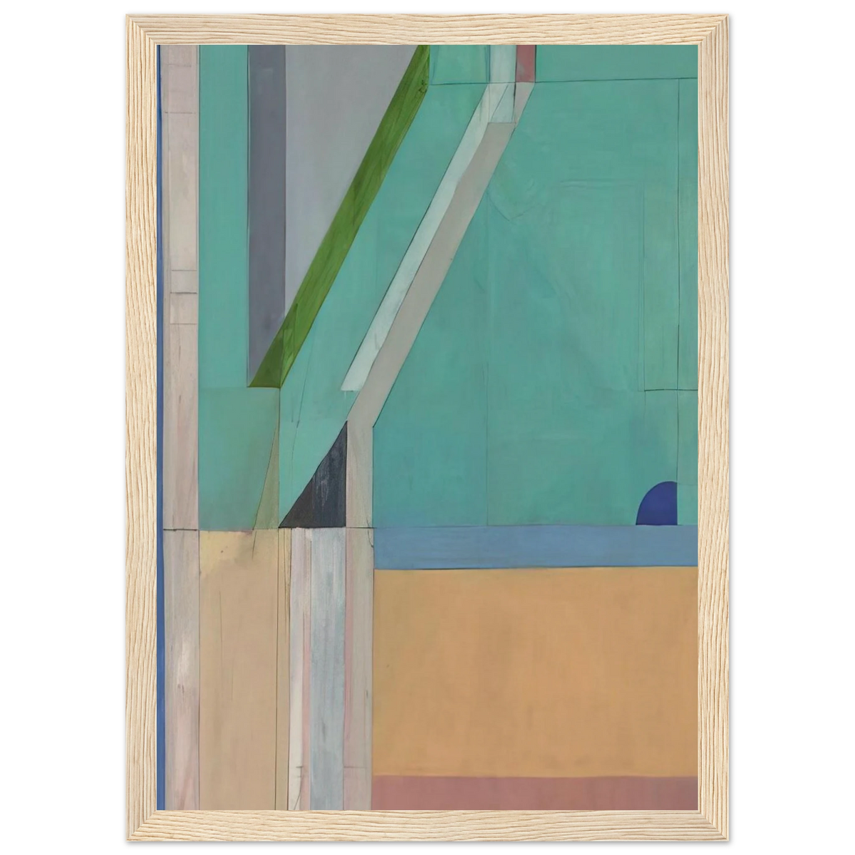 Ocean Park #40 Framed Poster | Richard Diebenkorn Framed Prints Wall Art | Richard Diebenkorn Shop