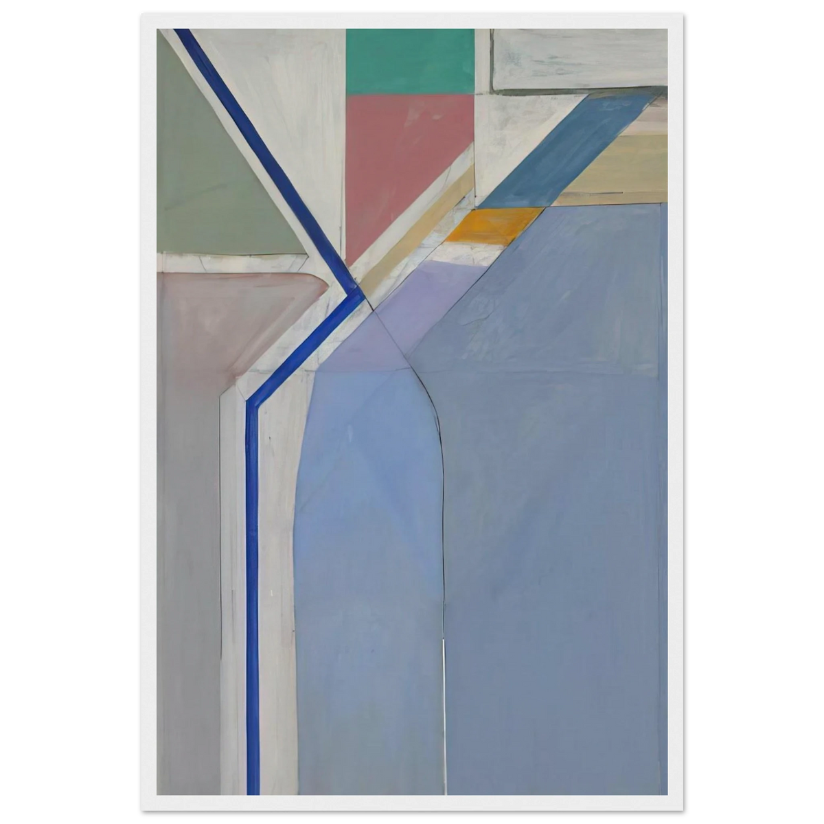 Ocean Park #24 Framed Poster | Richard Diebenkorn Framed Prints Wall Art | Richard Diebenkorn Shop