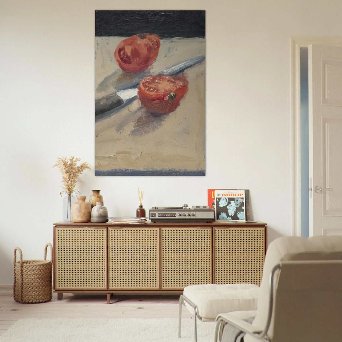 Knife  Tomato I Poster | Richard Diebenkorn Poster | Richard Diebenkorn Shop