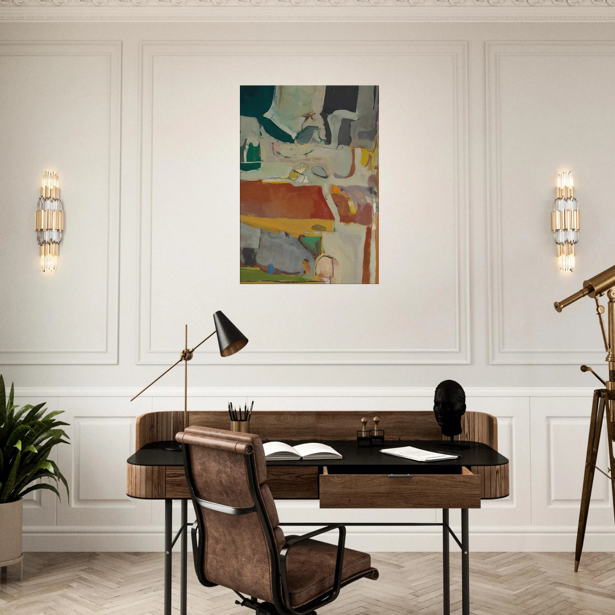 Urbana #4 Canvas | Richard Diebenkorn Canvas | Richard Diebenkorn Shop