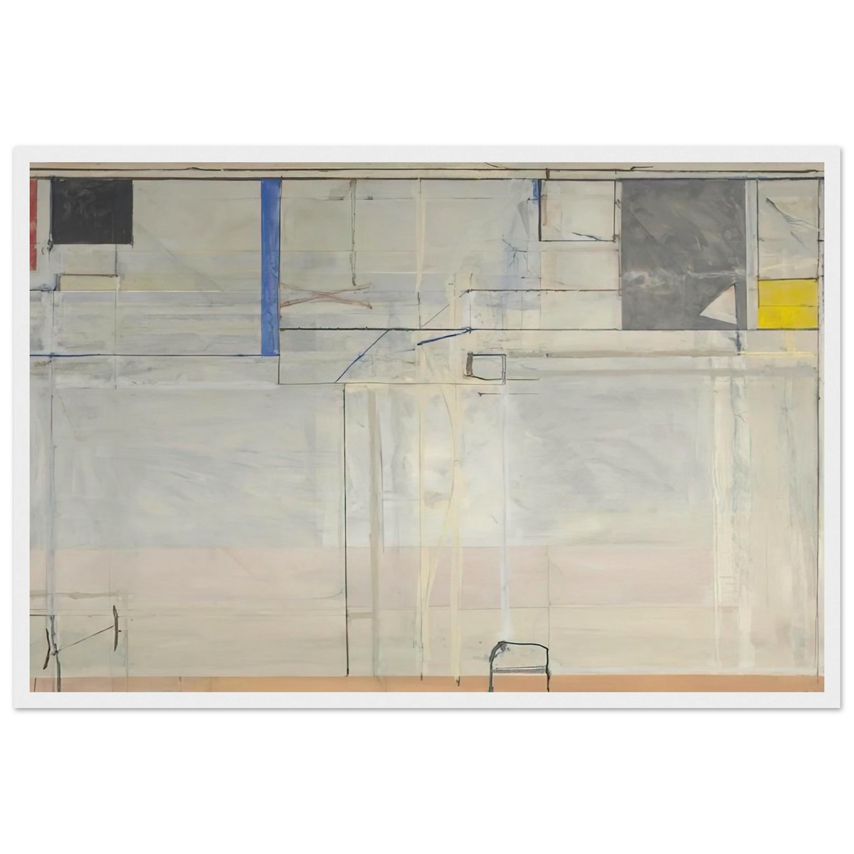 Ocean Park #131 Framed Poster | Richard Diebenkorn Framed Prints Wall Art | Richard Diebenkorn Shop