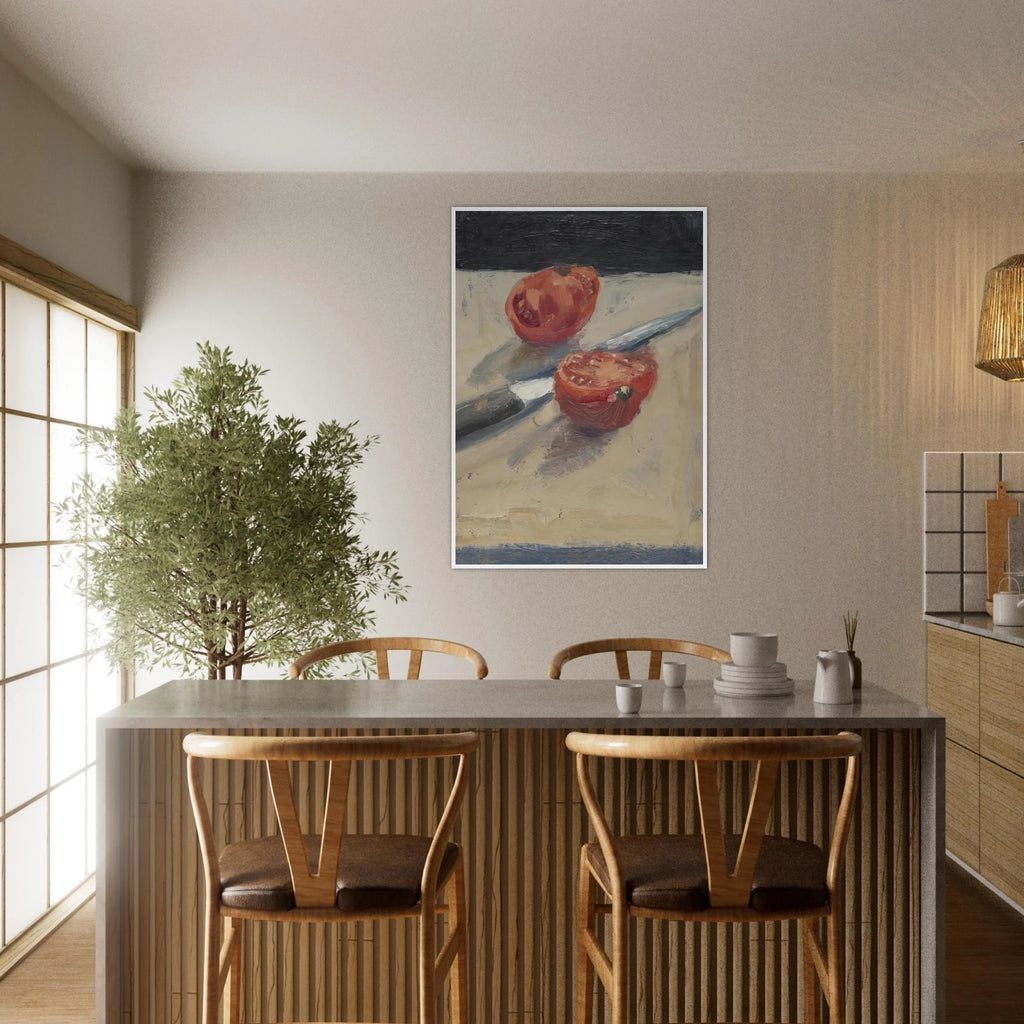 Knife  Tomato I Framed Poster | Richard Diebenkorn Framed Prints Wall Art | Richard Diebenkorn Shop