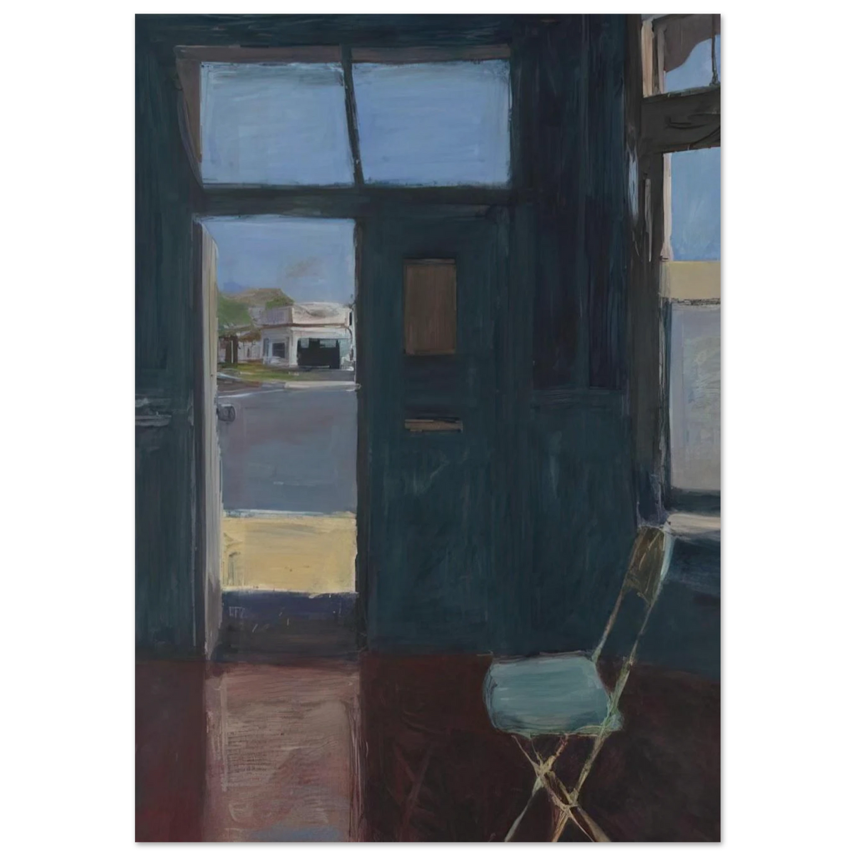 Interior with Doorway Poster | Richard Diebenkorn Poster | Richard Diebenkorn Shop