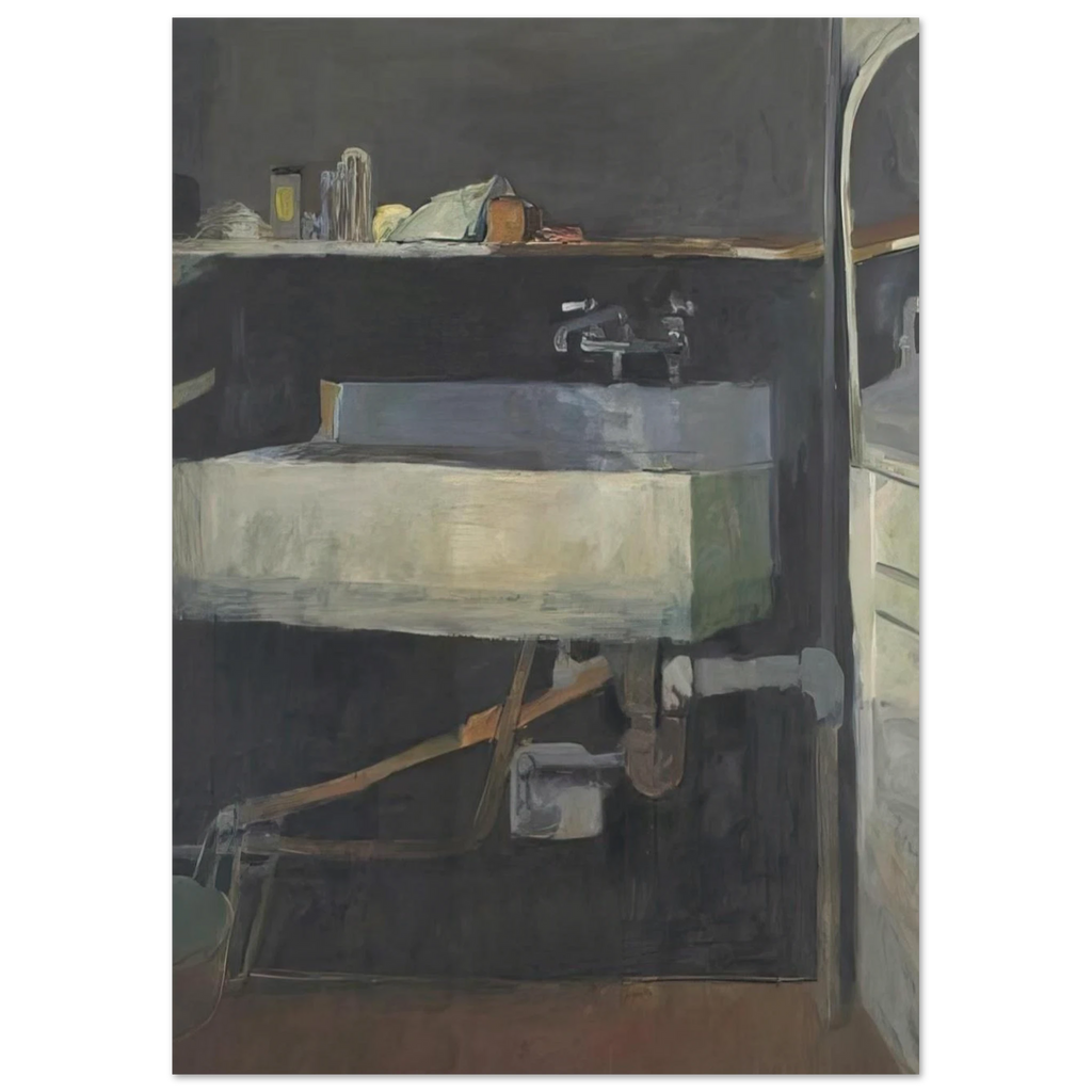 Corner of Studio – Sink Poster | Richard Diebenkorn Poster | Richard Diebenkorn Shop
