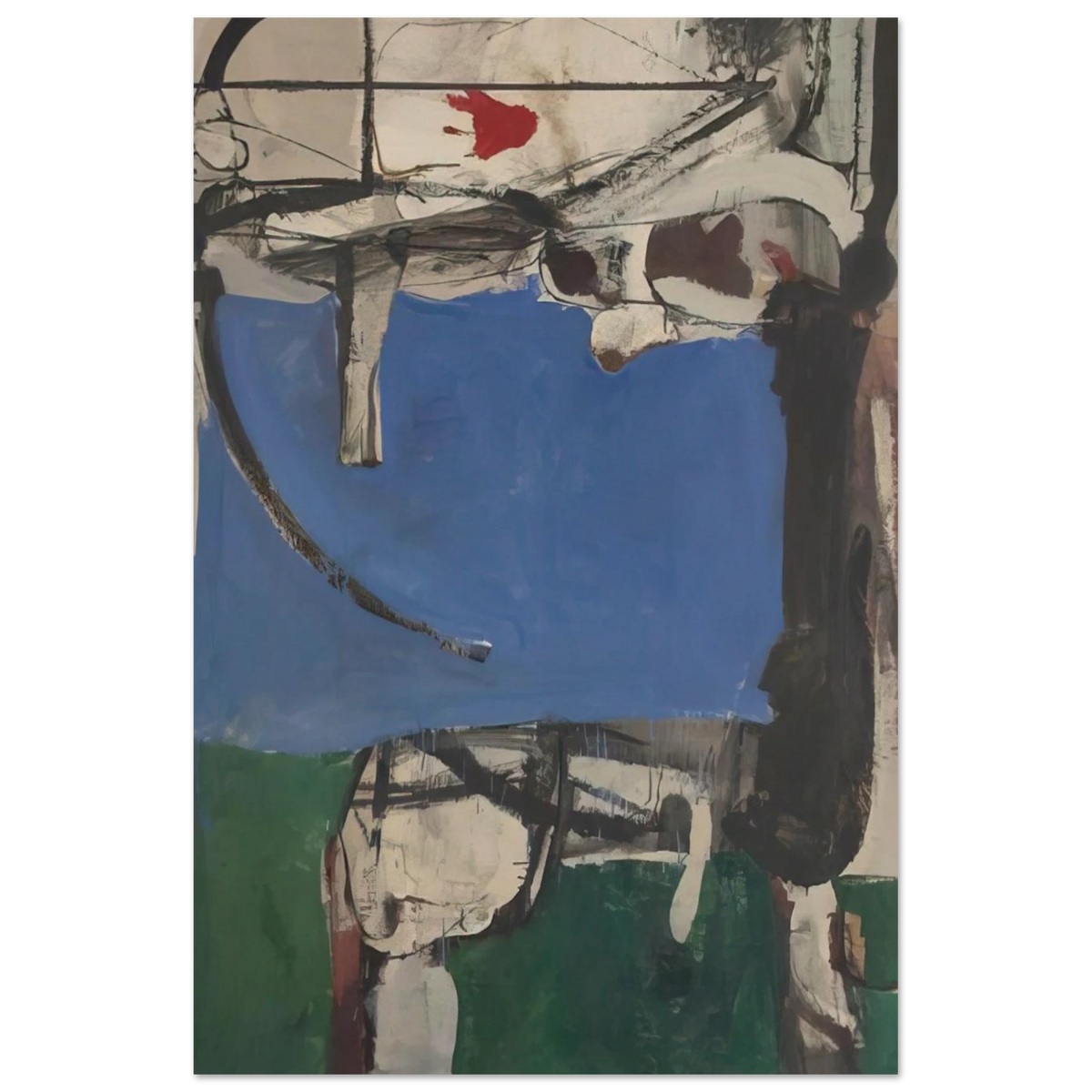Urbana #2 The Archer Poster | Richard Diebenkorn Poster | Richard Diebenkorn Shop