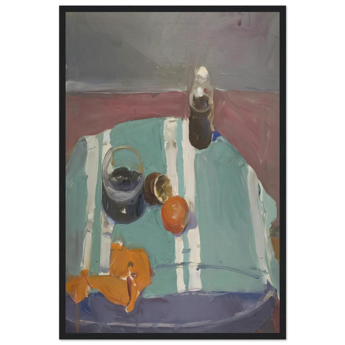 Still Life with Orange Peel Framed Poster | Richard Diebenkorn Framed Prints Wall Art | Richard Diebenkorn Shop