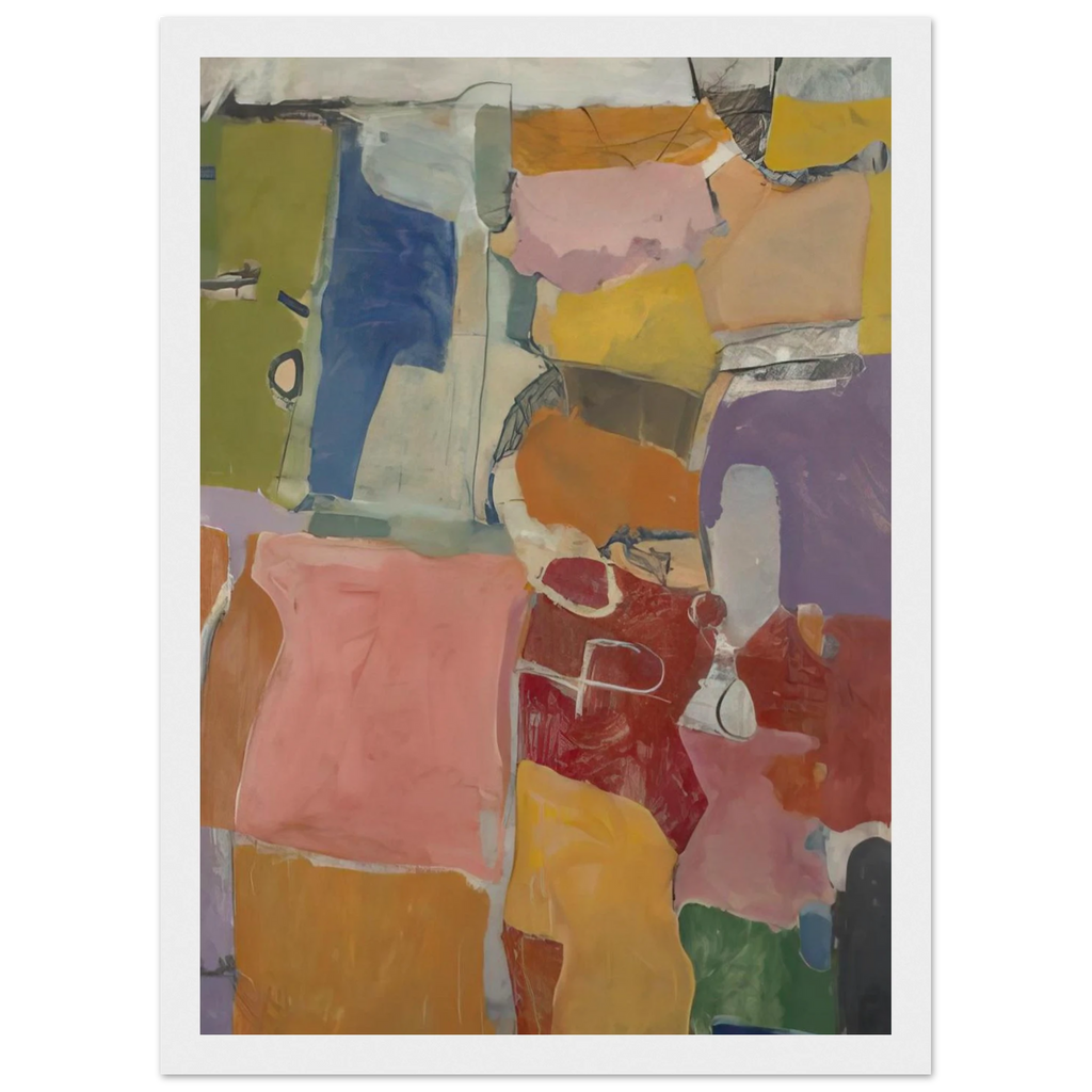 Urbana Framed Poster | Richard Diebenkorn Framed Prints Wall Art | Richard Diebenkorn Shop