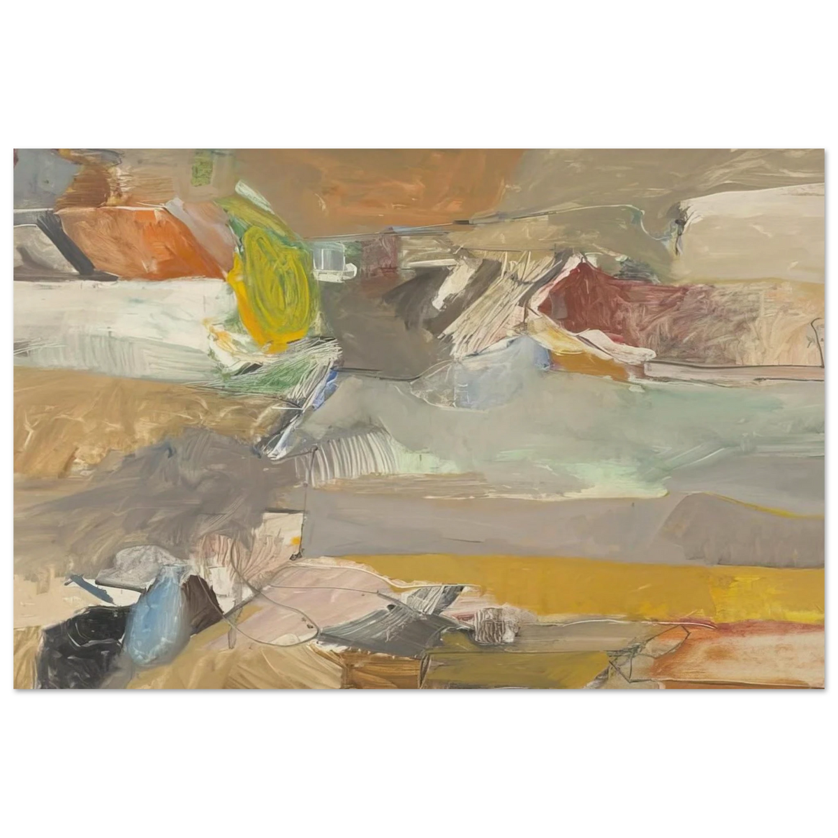 Berkeley #46 Poster | Richard Diebenkorn Poster | Richard Diebenkorn Shop
