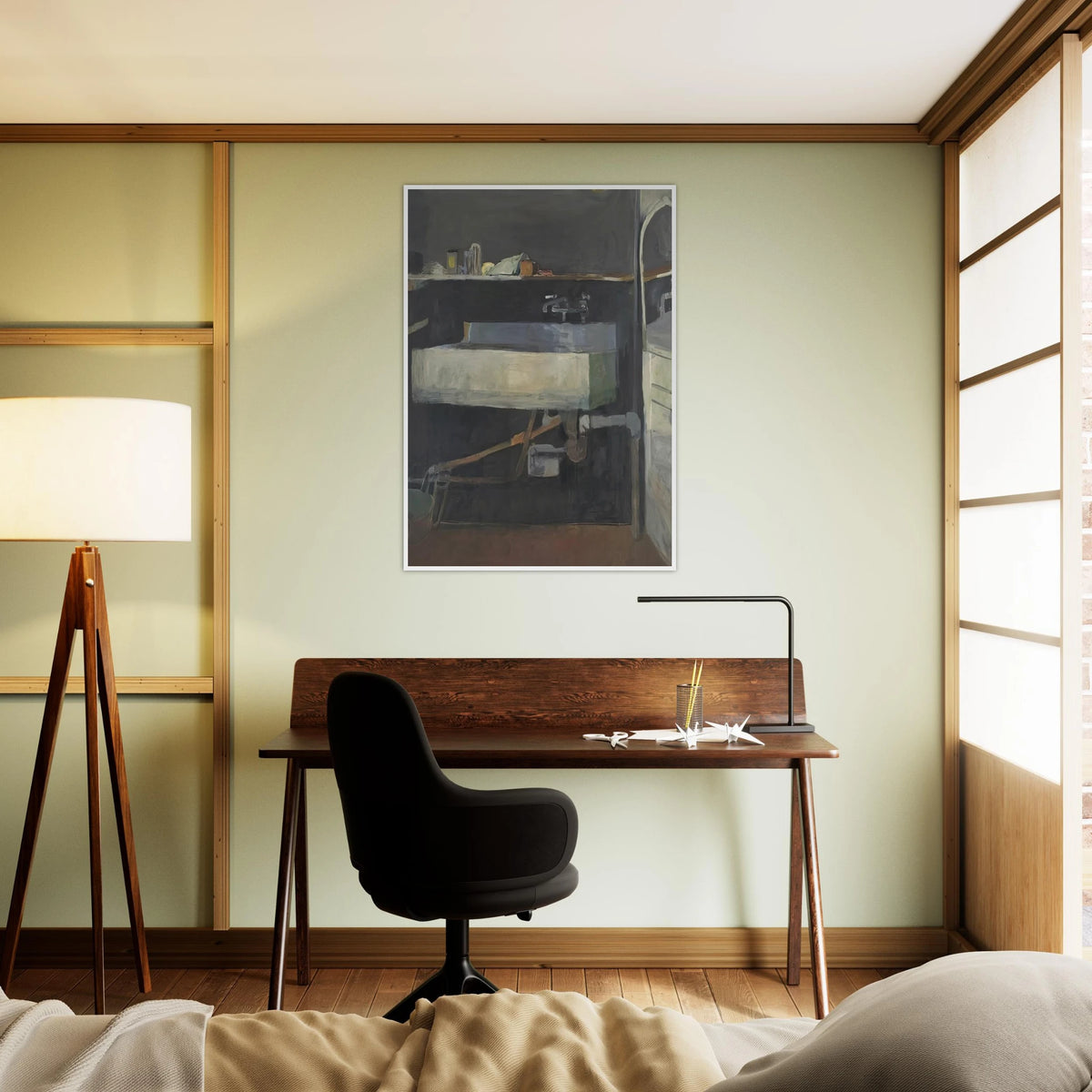 Corner of Studio – Sink Framed Poster | Richard Diebenkorn Framed Prints Wall Art | Richard Diebenkorn Shop