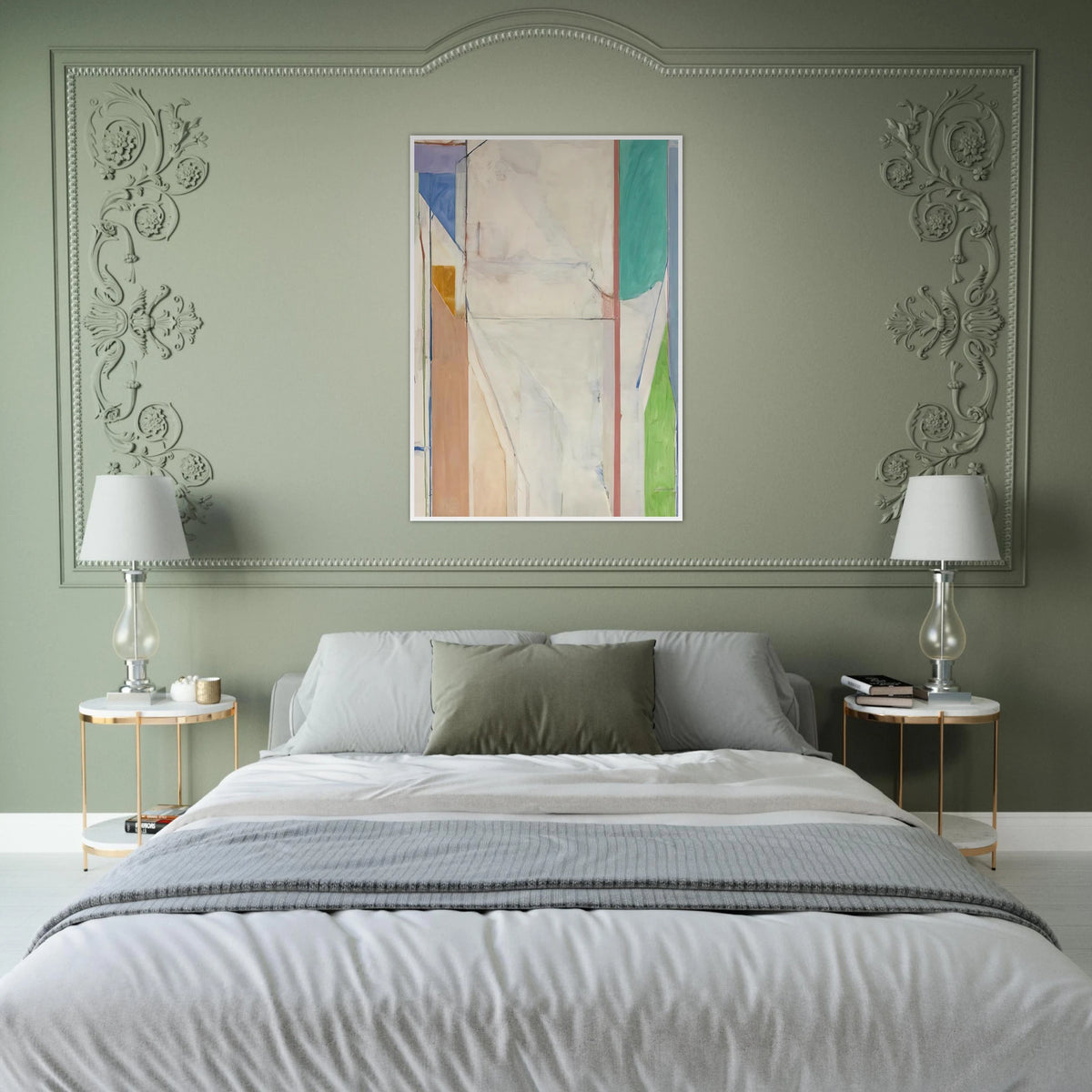 Ocean Park #43 Framed Poster | Richard Diebenkorn Framed Prints Wall Art | Richard Diebenkorn Shop