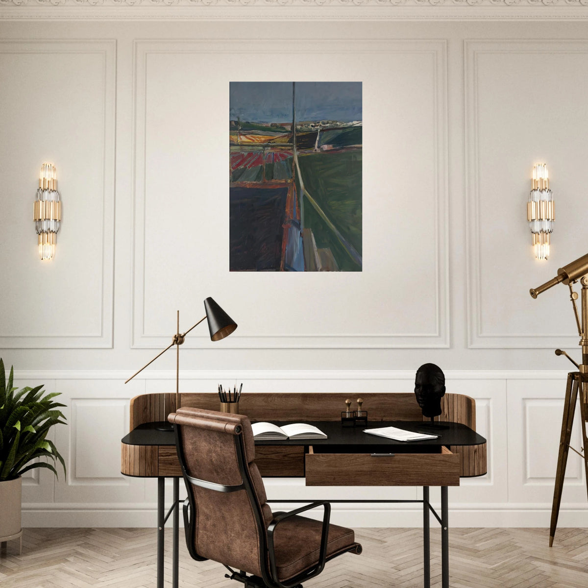 View from the Porch Canvas | Richard Diebenkorn Canvas | Richard Diebenkorn Shop