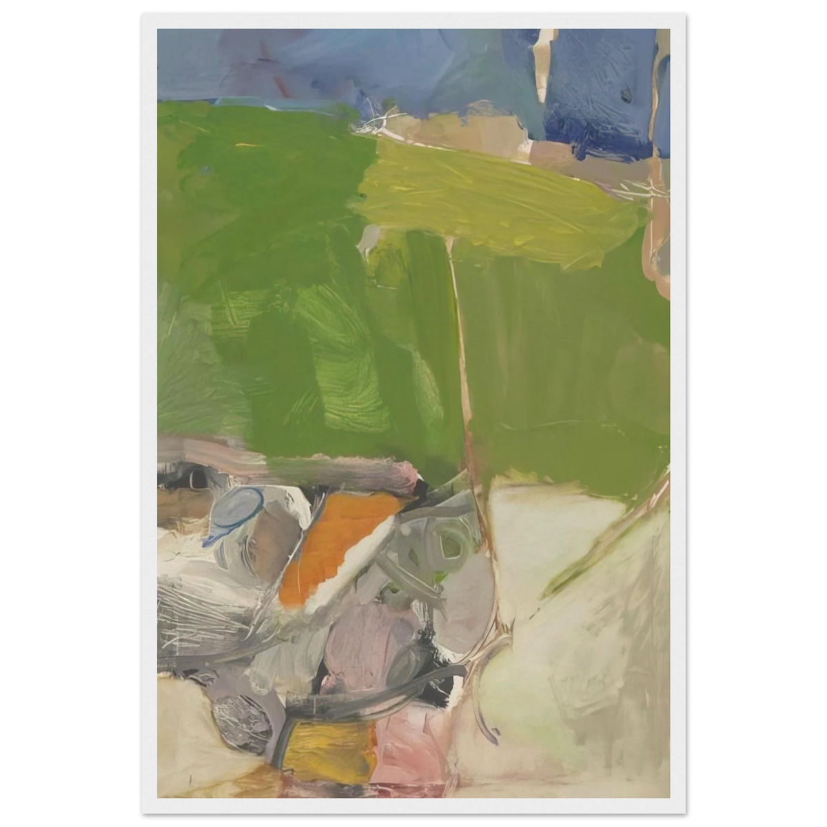 Berkeley #33 Framed Poster | Richard Diebenkorn Framed Prints Wall Art | Richard Diebenkorn Shop