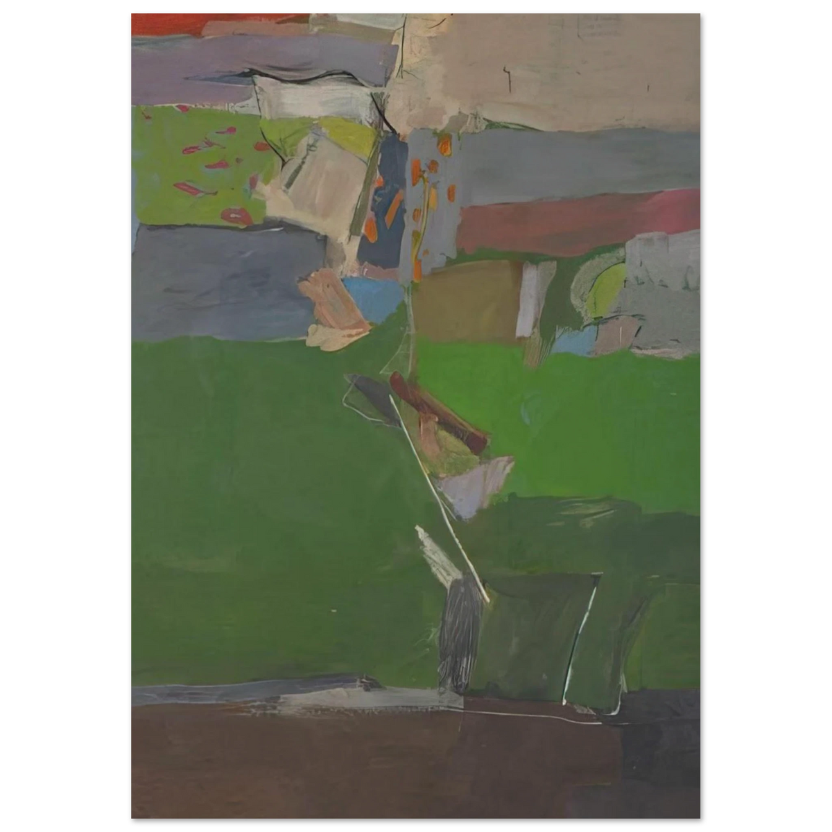 Berkeley #13 Poster | Richard Diebenkorn Poster | Richard Diebenkorn Shop