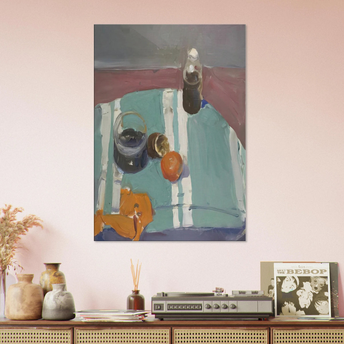 Still Life with Orange Peel Canvas | Richard Diebenkorn Canvas | Richard Diebenkorn Shop