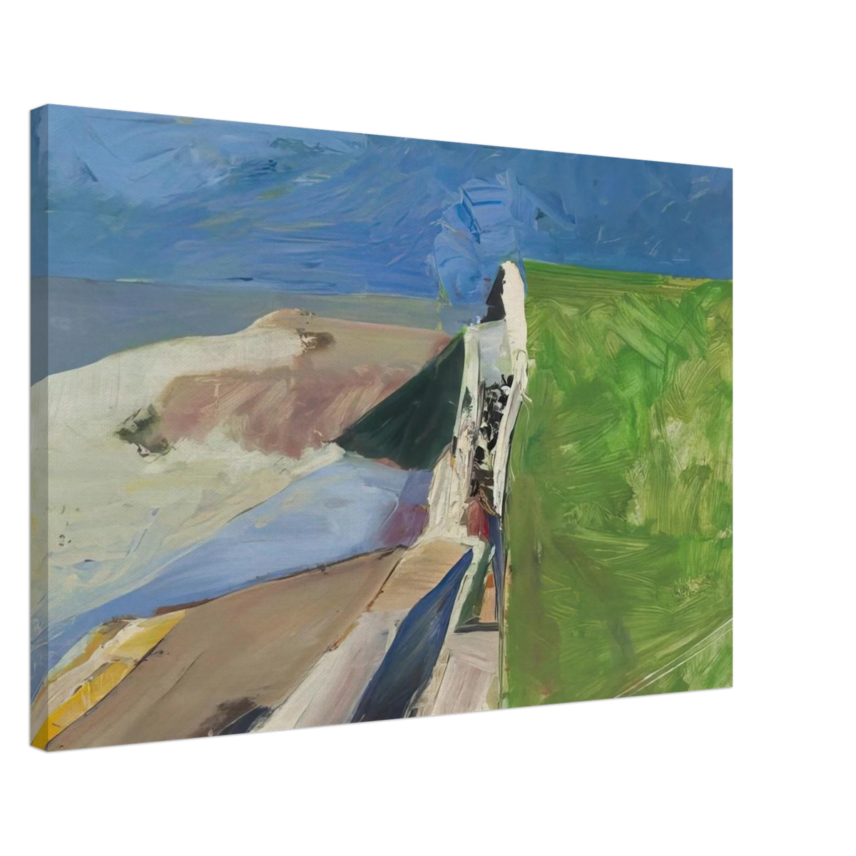 Seawall Canvas | Richard Diebenkorn Canvas | Richard Diebenkorn Shop