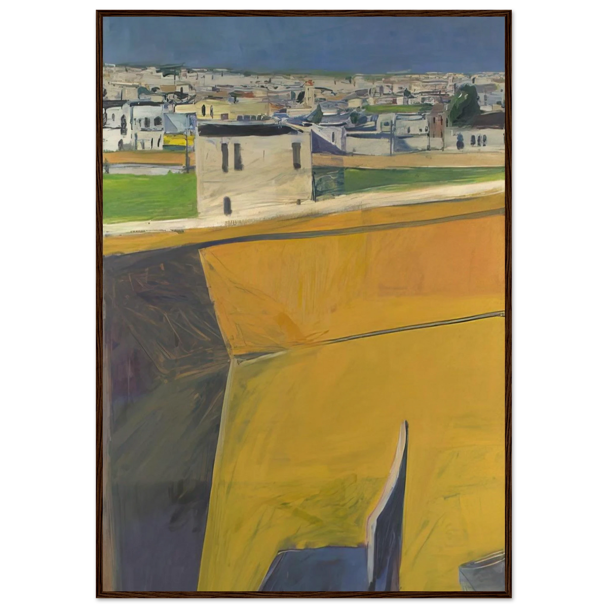Yellow Porch Framed Poster | Richard Diebenkorn Framed Prints Wall Art | Richard Diebenkorn Shop