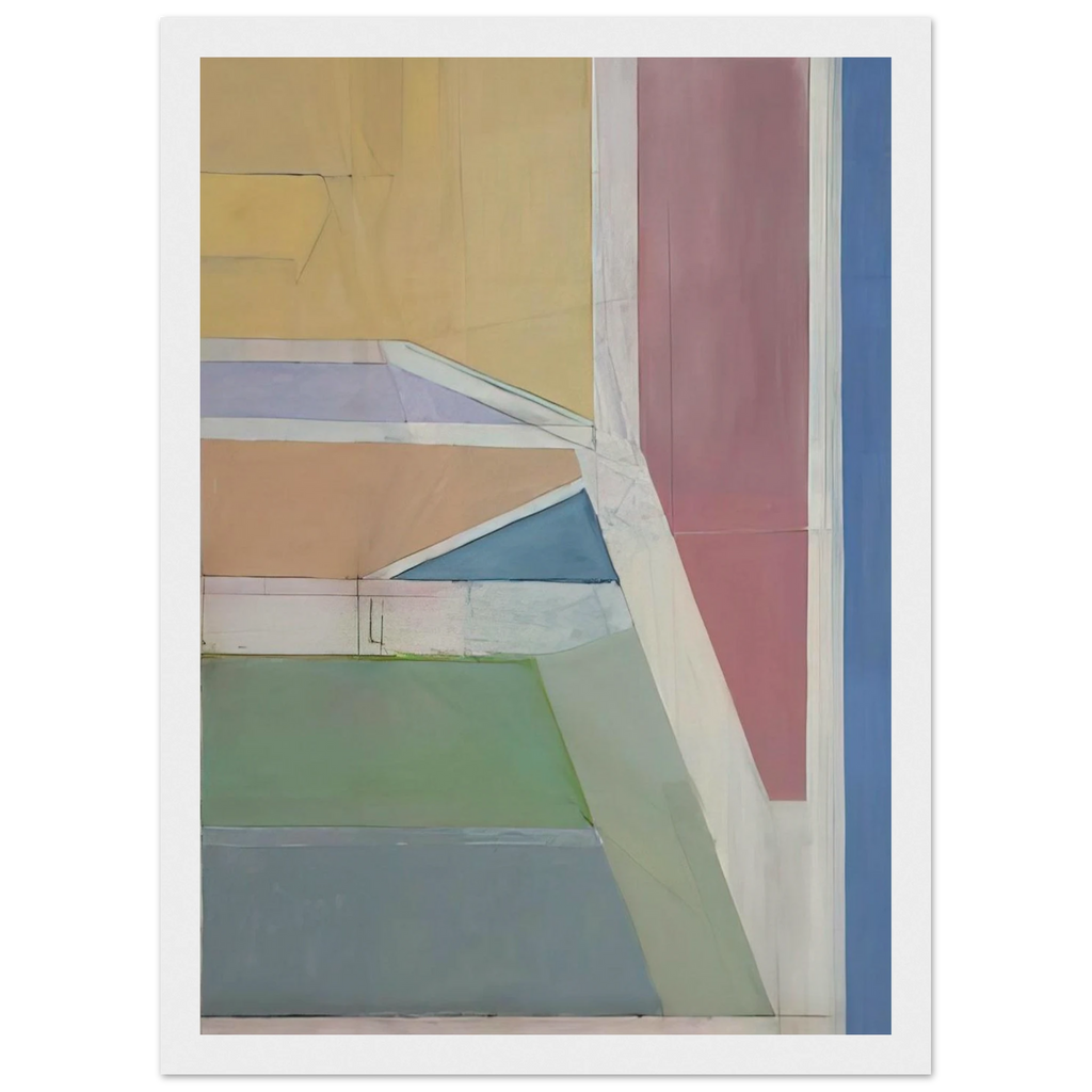 Ocean Park #27 Framed Poster | Richard Diebenkorn Framed Prints Wall Art | Richard Diebenkorn Shop