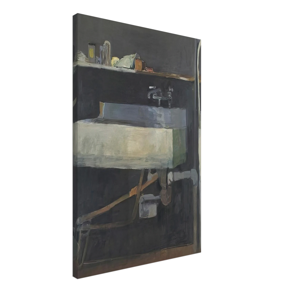 Corner of Studio – Sink Canvas | Richard Diebenkorn Canvas | Richard Diebenkorn Shop