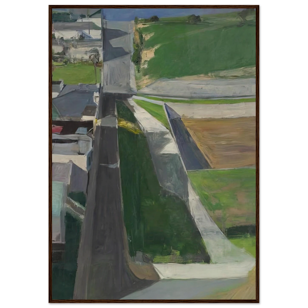 Cityscape I Framed Poster | Richard Diebenkorn Framed Prints Wall Art | Richard Diebenkorn Shop