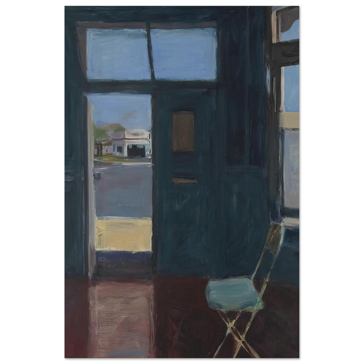 Interior with Doorway Poster | Richard Diebenkorn Poster | Richard Diebenkorn Shop