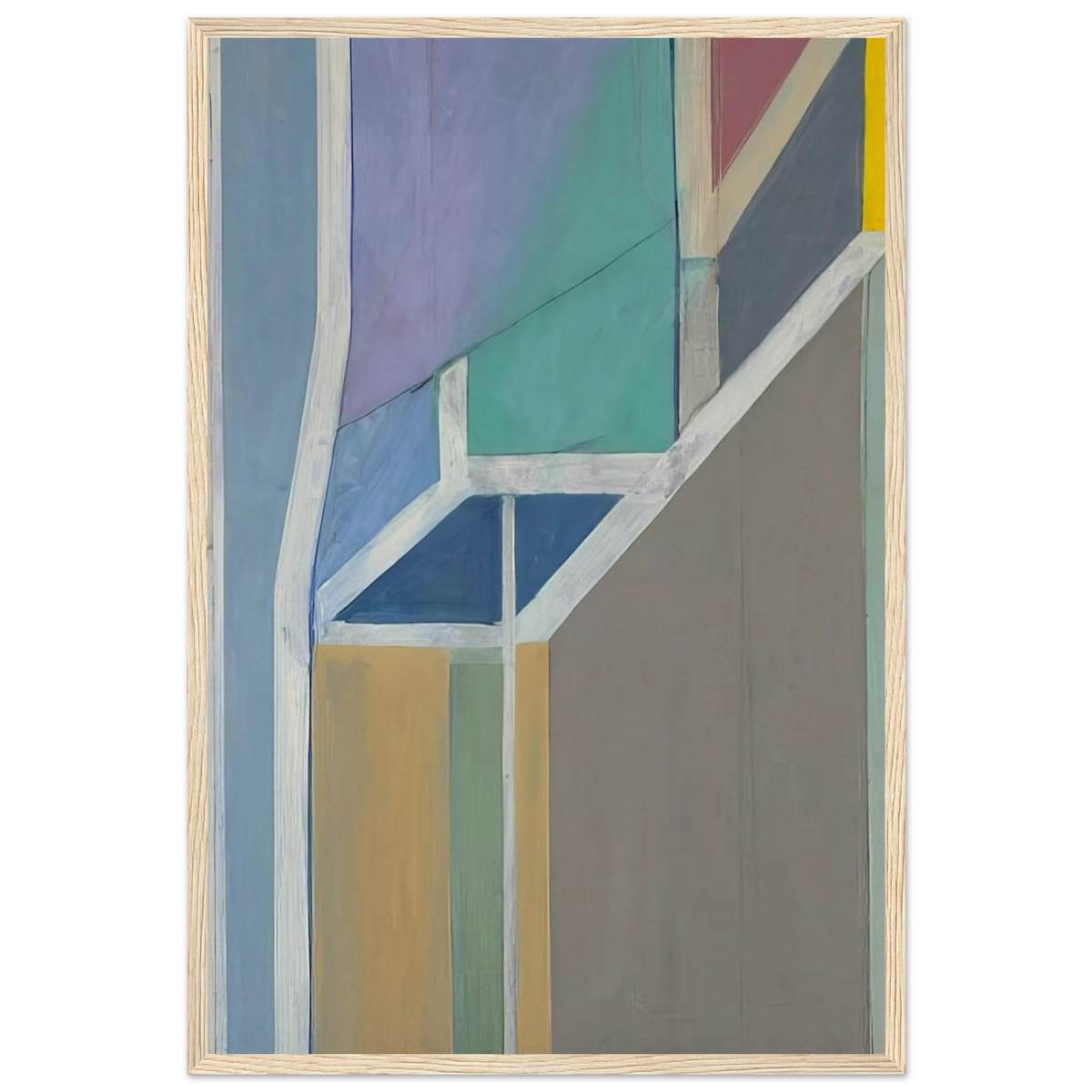 Ocean Park #19 Framed Poster | Richard Diebenkorn Framed Prints Wall Art | Richard Diebenkorn Shop
