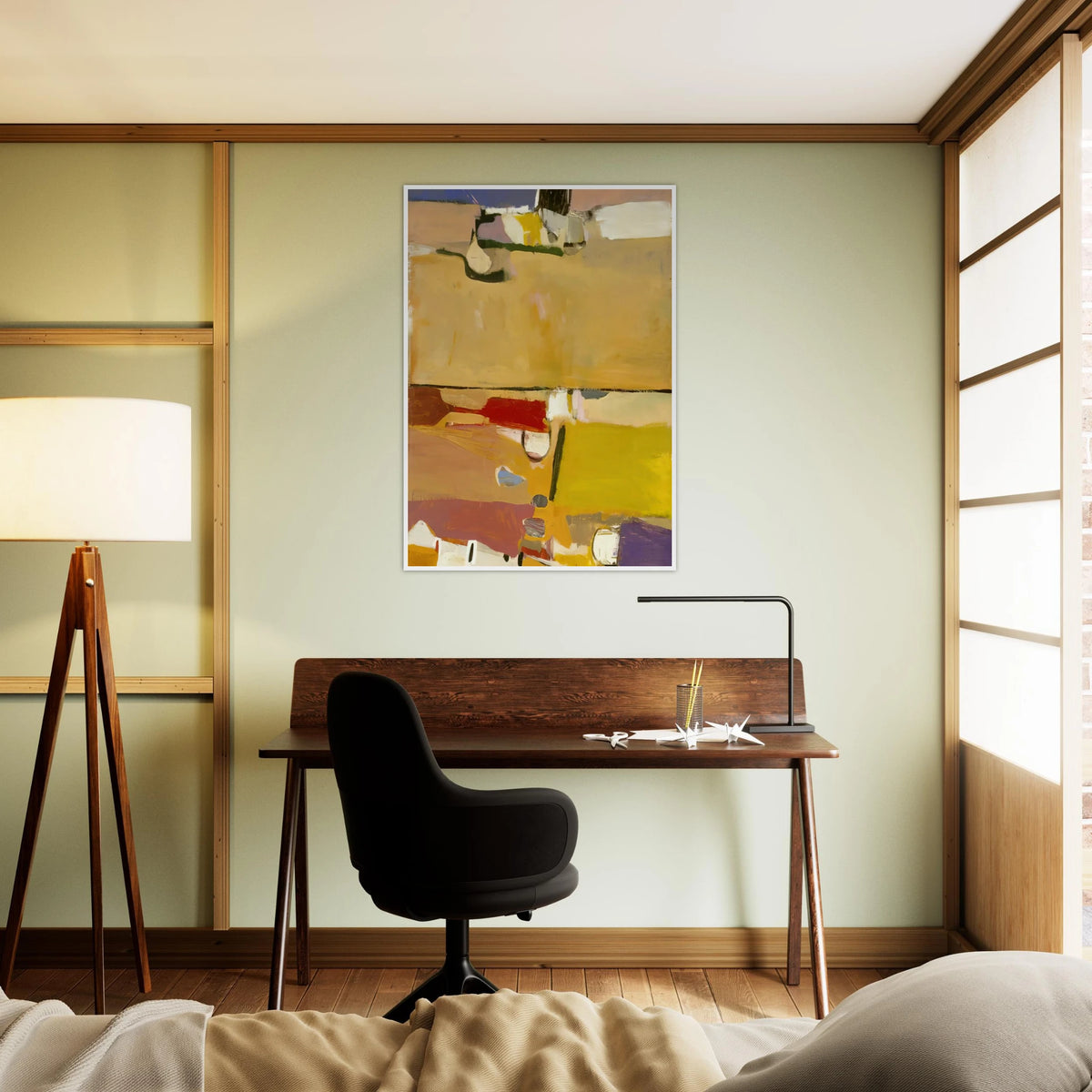 A Day at the Races Framed Poster | Richard Diebenkorn Framed Prints Wall Art | Richard Diebenkorn Shop