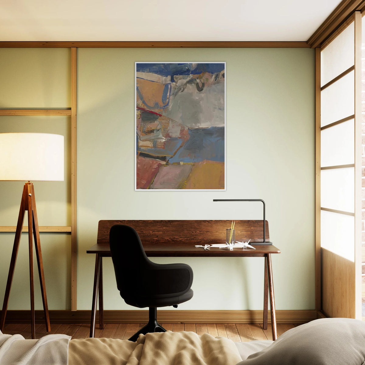 Berkeley #22 Framed Poster | Richard Diebenkorn Framed Prints Wall Art | Richard Diebenkorn Shop